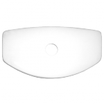 Крышка для бачка Алькор белый под кнопку б/комплекта Santek 1.WH30.1.862